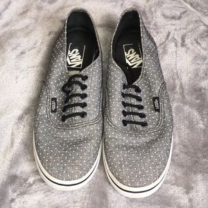 Grey polka dot vans (offers encouraged!)